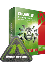 Антивирус DrWeb Security Space Pro 1 ПК 1 год