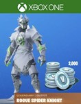 Rogue Spider Knight Outfit + 2000 V-Bucks XBOX (GLOBAL)