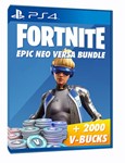 FORTNITE - Neo Versa + 2000 V-Bucks PSN PS4