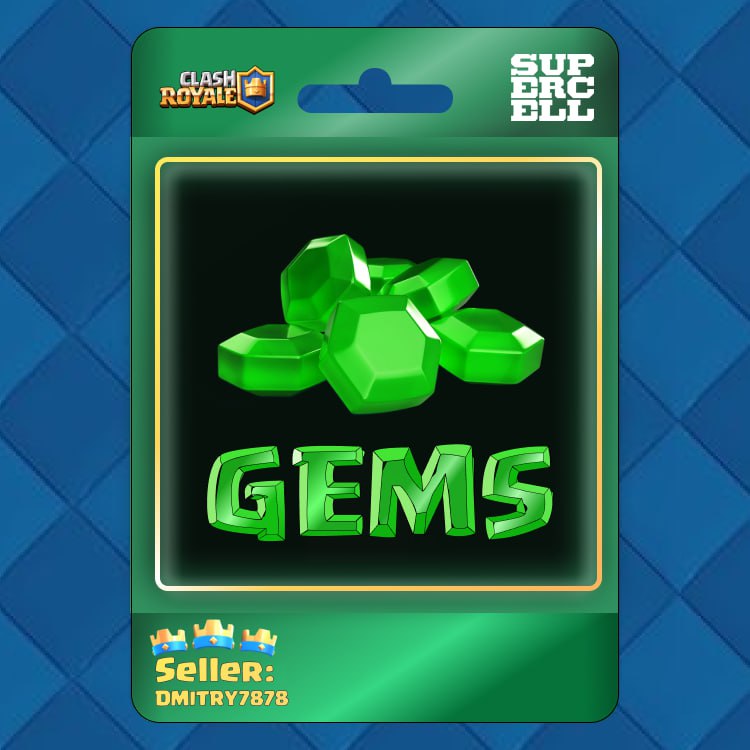Buy 💎 Clash Royale GEMS Best price! 💎 cheap, choose from different