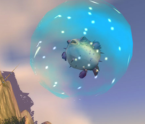 Пурпурный иглобрюх / Purple Puffer / Bloat Bubble Fish