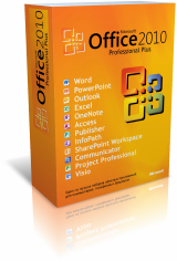 Microsoft Office Professional Plus 2010 RUS/ENG 1 ПК