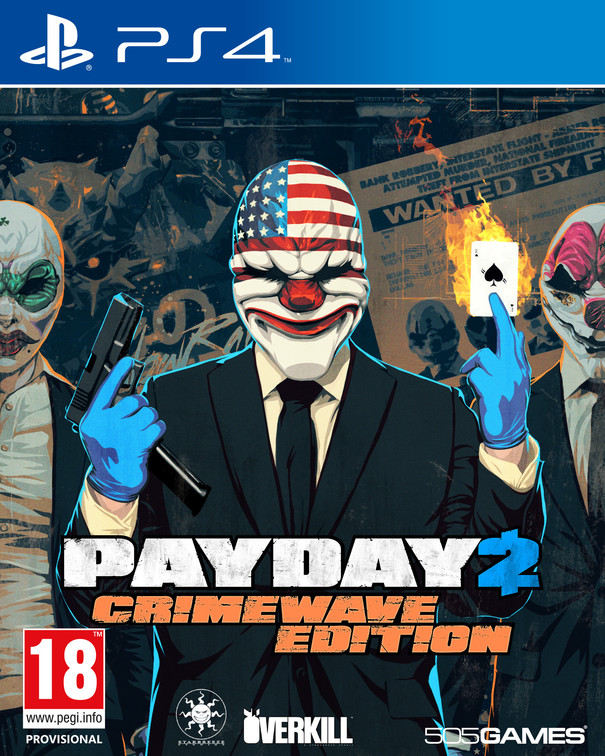 PAYDAY 2: CRIMEWAVE EDITION(PS4 EURO)