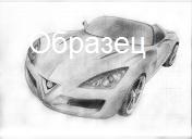 Оригинальные рисованные(карандашом) работы.(2шт.)