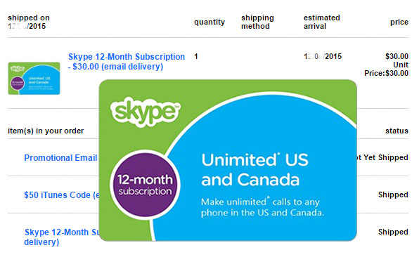 Skype $30 (12 Month Subscription) + DISCOUNTS