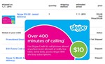 Skype $10 Prepaid eGift Card + DISCOUNTS