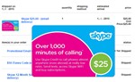 Skype $25 Prepaid eGift Card + DISCOUNTS