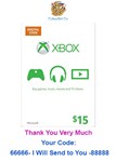 Xbox Live Digital Gift Card $15 + DISCOUNTS