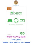 Xbox Live Digital Gift Card $50 + DISCOUNTS