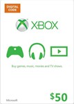 Xbox Live Digital Gift Card $50 + DISCOUNTS