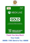 Xbox Live 12 Month Gold Membership $59.99 + DISCOUNTS