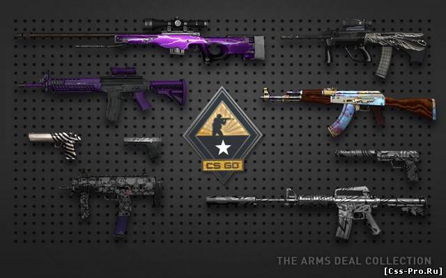 Случайное оружие в CS:GO