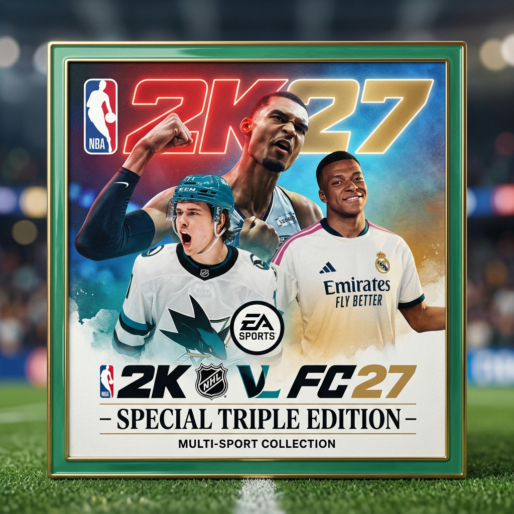 EA SPORTS FC 27 + NHL 27 + NBA 2K27 XBOX Series X|S (personal acc) photo 3