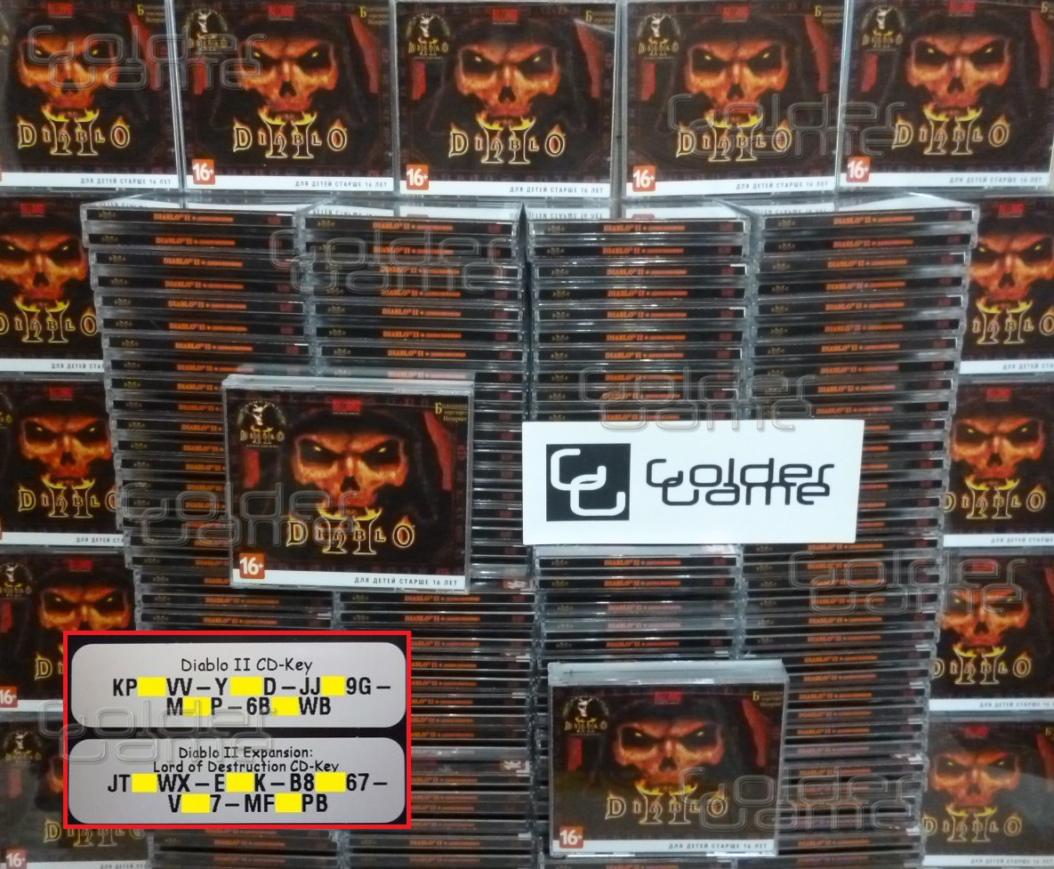 16 character diablo 2 lod cd key