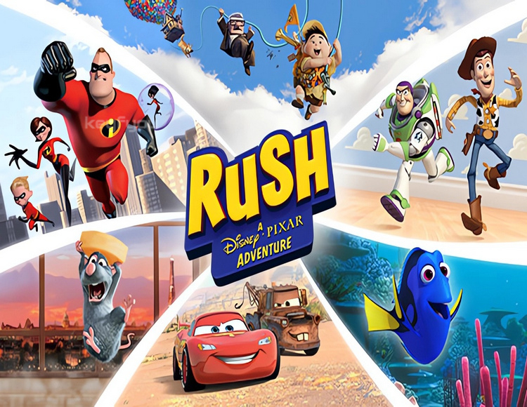 Buy RUSH: A Disney • PIXAR Adventure / STEAM KEY 🔥 cheap, choose