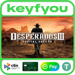 Desperados III Deluxe Edition / STEAM КЛЮЧ *