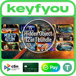 Hidden Object - 12 in 1 bundle / STEAM КЛЮЧ *