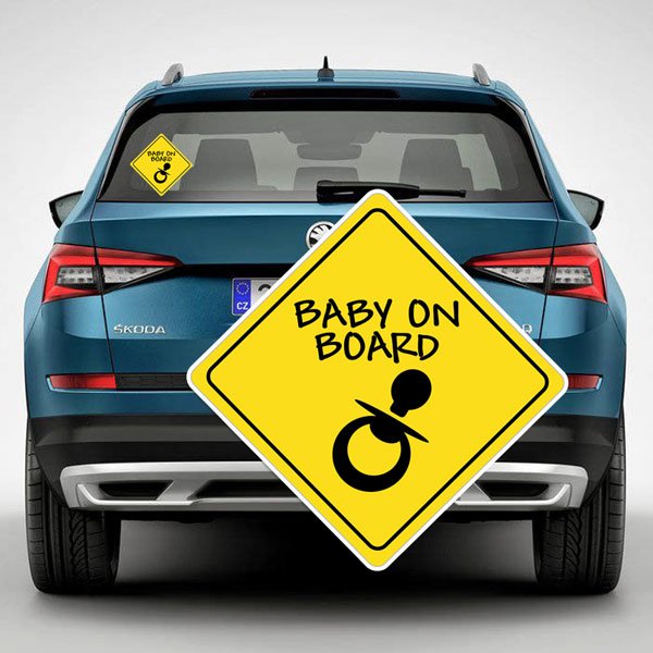 Sticker "Baby in the car" №9
