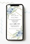 Electronic wedding invitation No. E7 - irongamers.ru