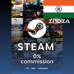 🔑 Карты пополнения 🔥 Steam ИНДИЯ ⚡ India INR МыЛучшие