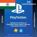 🔑 Карты пополнения 🔥 PlayStation ИНДИЯ ⚡ India INR