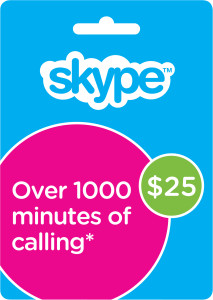 25 USD Skype код - Redeem Skype.com
