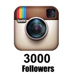 Instagram подписчики 3000