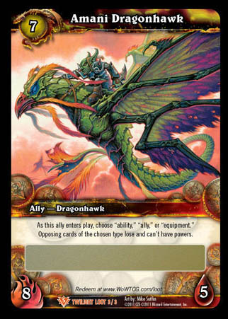 Код на Amani Dragonhawk (Аманийский дракондор)