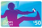 iTunes Gift Card 50 $ (USA) (real card) - DISCOUNTS
