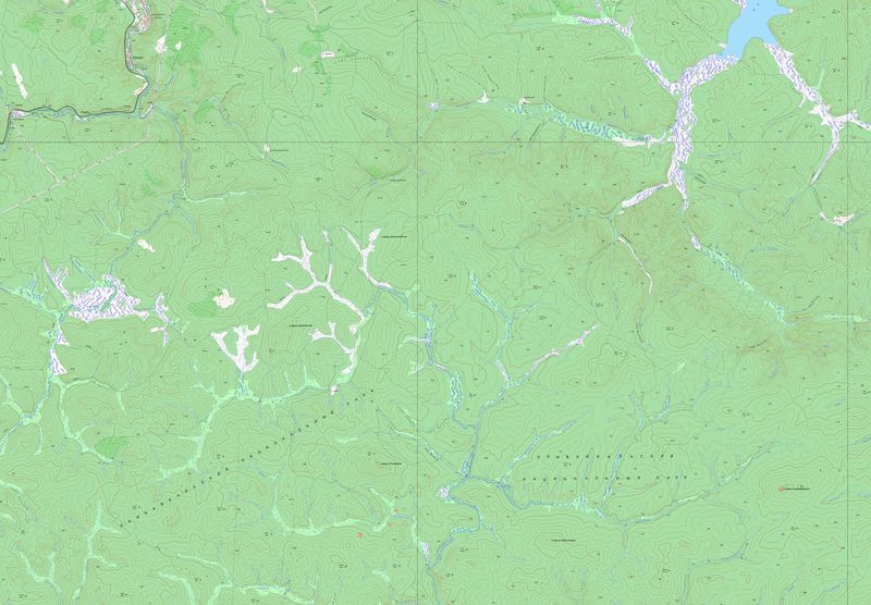 Map Olkhinskoye plateau