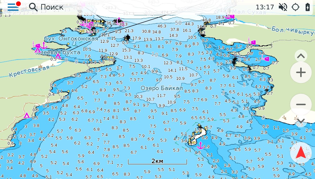 Иркутское водохранилище карта