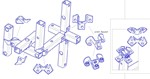 The system of detachable joints of profile pipes - irongamers.ru