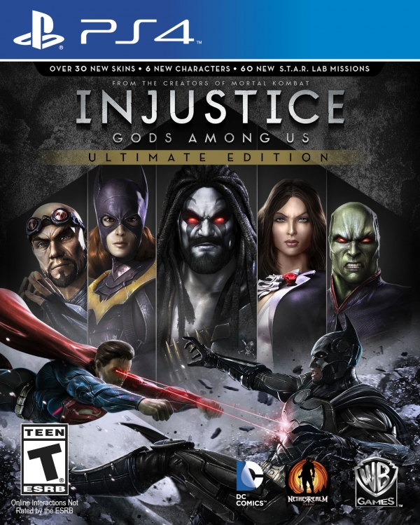 Injustice: Gods Among Us + 3 GAMES PS4 (USA)