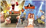 💠 Worms Battlegrounds +W.M.D PS4/PS5/RU Аренда