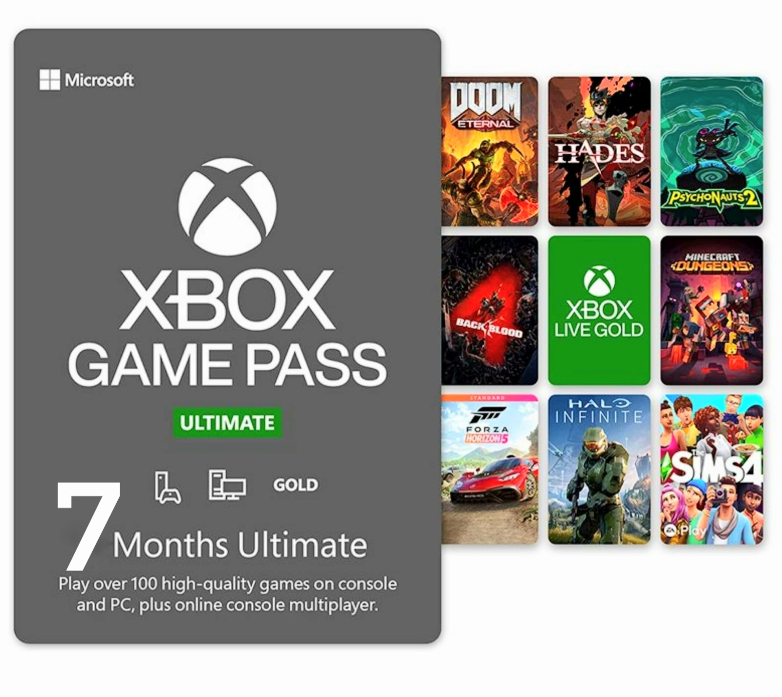 Карта активации xbox game pass ultimate