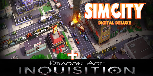 SimCity Digital Deluxe Edition + Dragon Age Inquisition