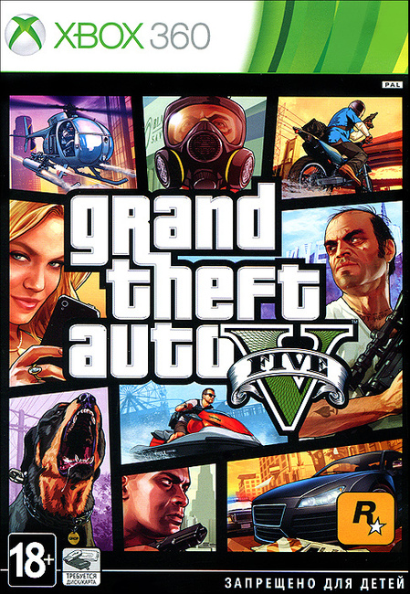 Купить GTA 5 Xbox 360, Grand Theft Auto V по низкой
                                                     цене
