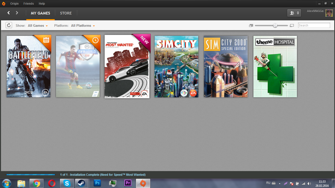 Аккаунт Origin с Simcity 5, NFS Most Wanted,Simcity2000