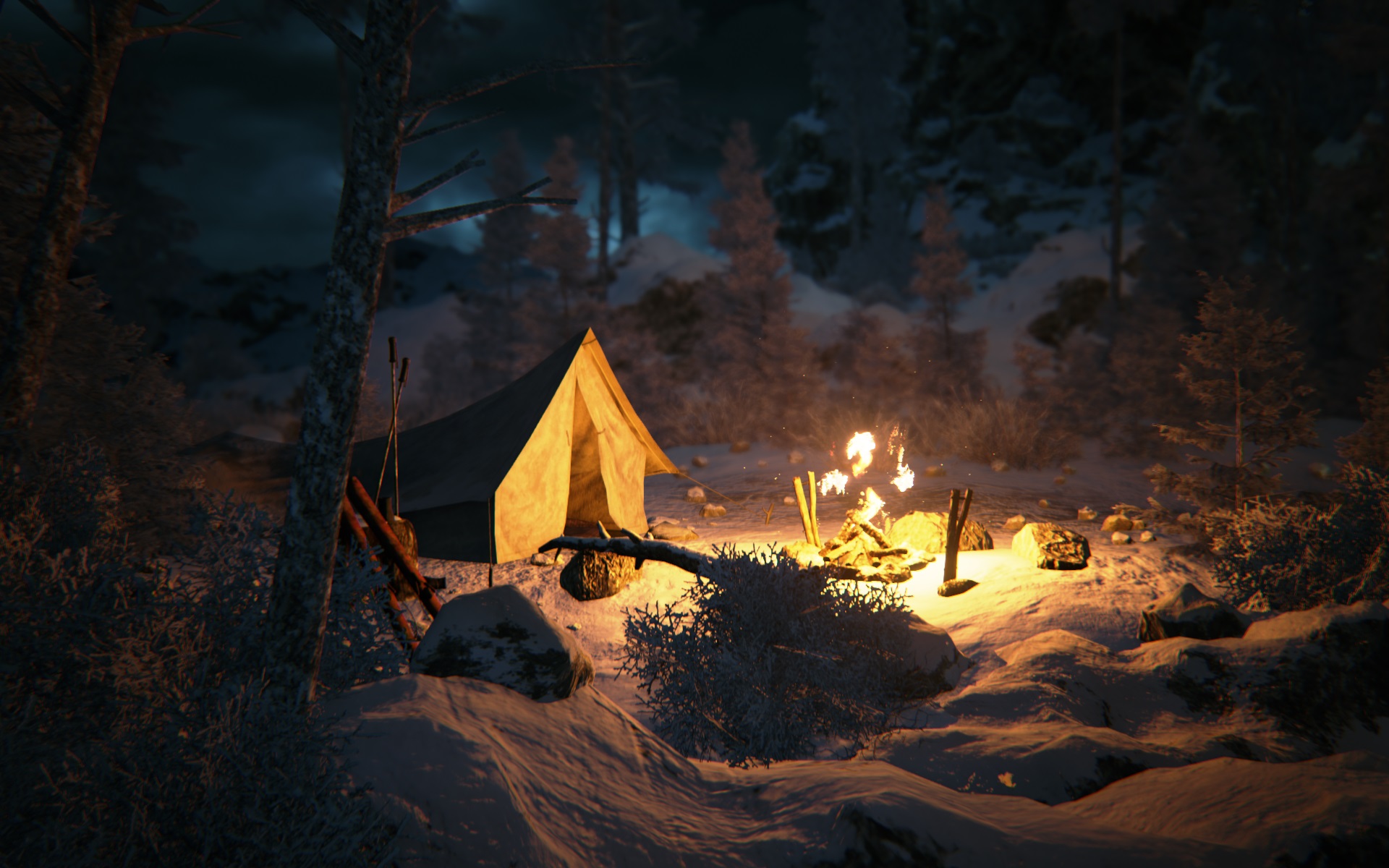 Игра зимой в лесу. Kholat. Игра Kholat. Хоррор Kholat. Kholat палатка.