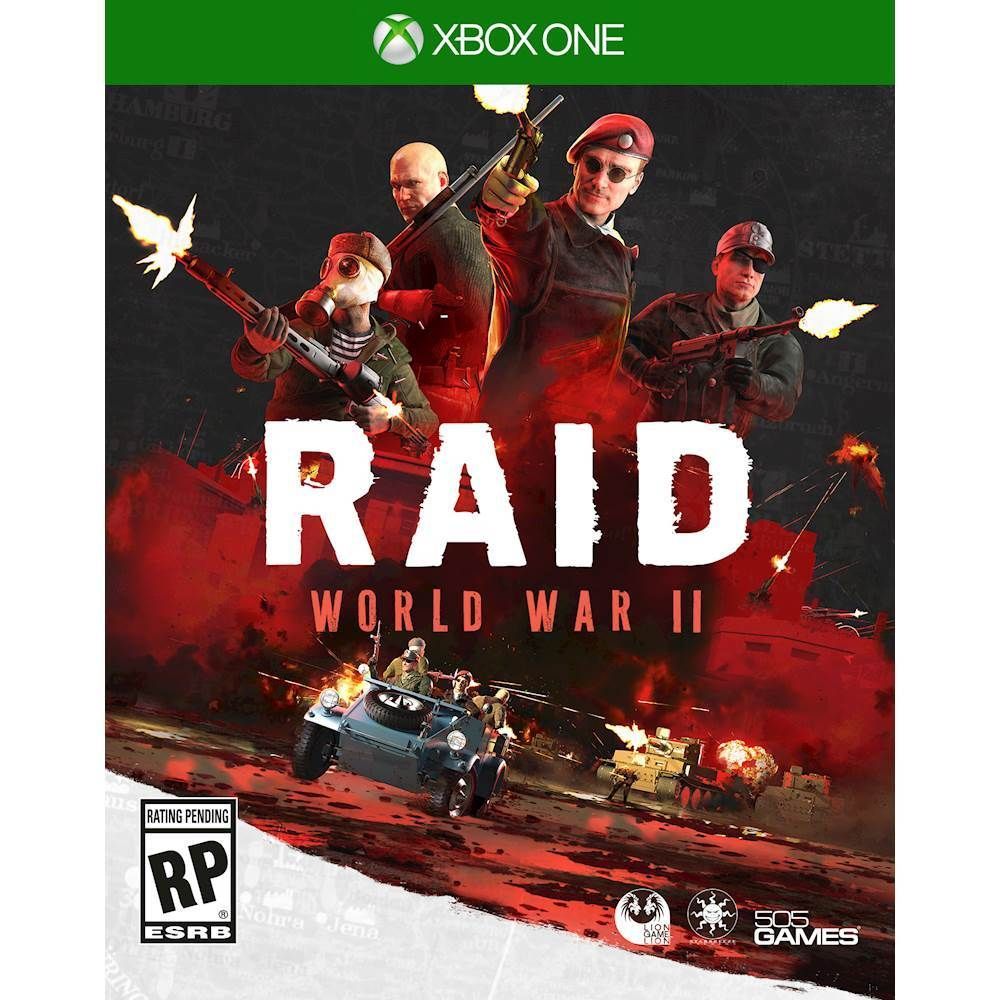 RAID World War II,Past Cure,Dungeons 3 XBOX ONE