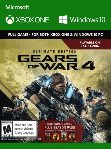 Купить Gears of War 4 Ultimate Edition XBOX ONE/Xbox Series по низкой
                                                     цене