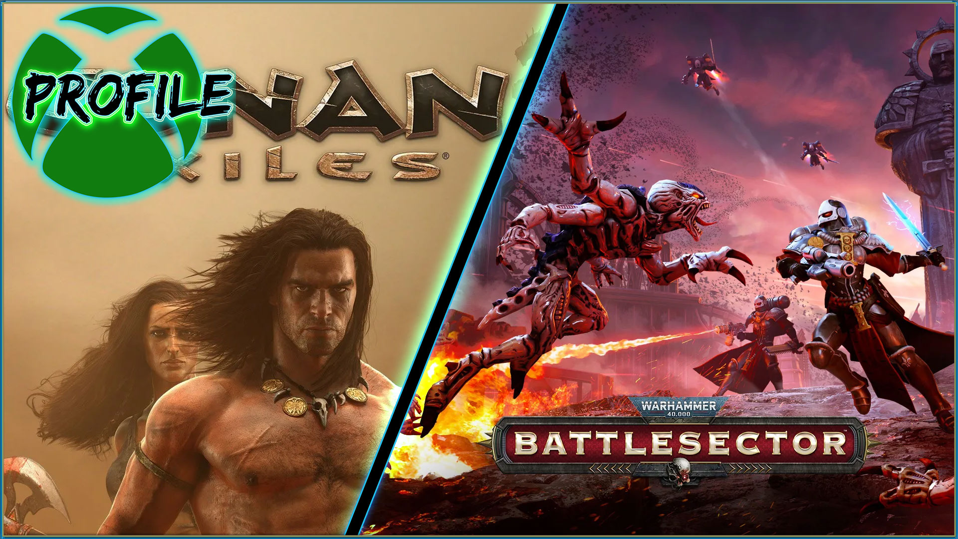 Купить Warhammer 40,000: Battlesector + Conan Exiles XBOX ONE по низкой
                                                     цене