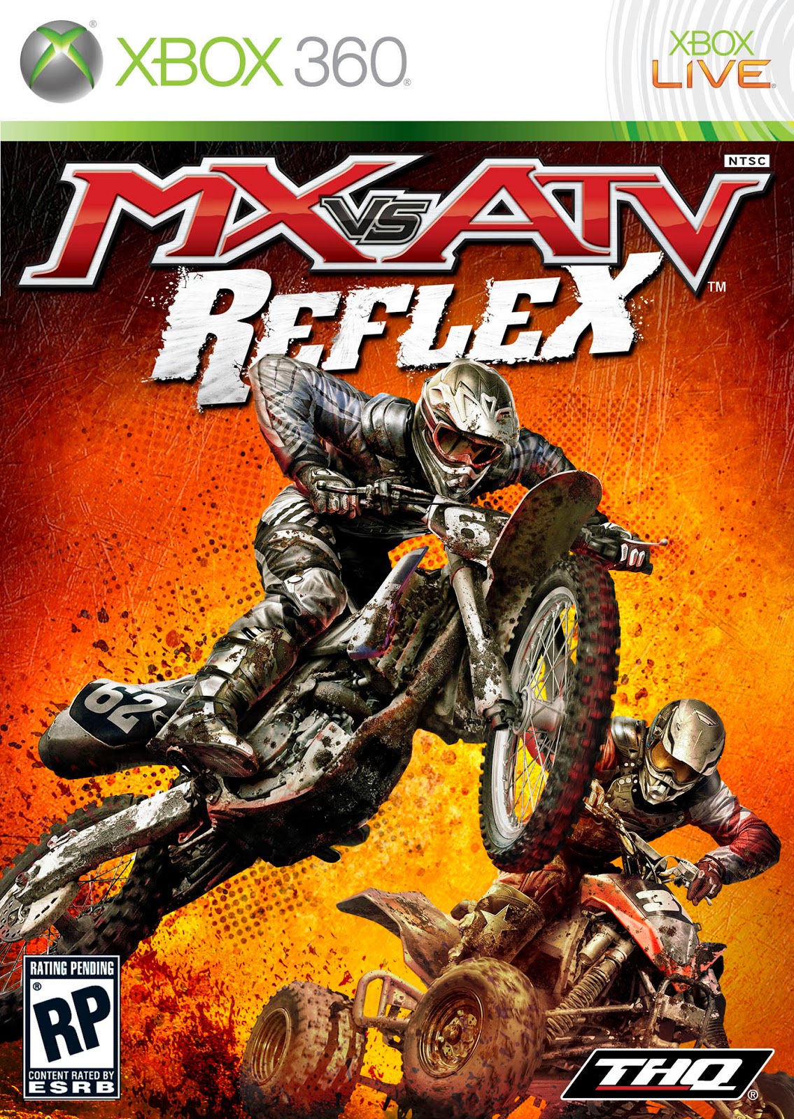 Alone In the Dark+MX vs ATV Reflex+2 games XBOX 360