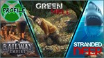 Green Hell + Stranded Deep + Railway Empire XBOX ONE