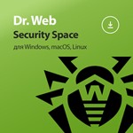 🟩DR.WEB SECURITY SPACE 1 PC 3 months KEY