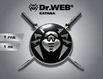 🔵 Dr.Web Katana 1 ПК 12 месяцев