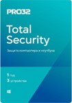 ✅ PRO32 Total Security 3 устройства 1 год