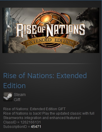 Rise of Nations: Extended Edition (Steam gift GLOBAL)