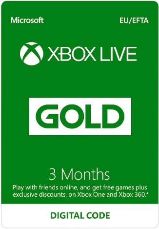 XBOX Live Gold 3 months (RU + All country)