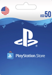 PlayStation Network USA (PSN) - 50 USD ✅ [Без комиссии]